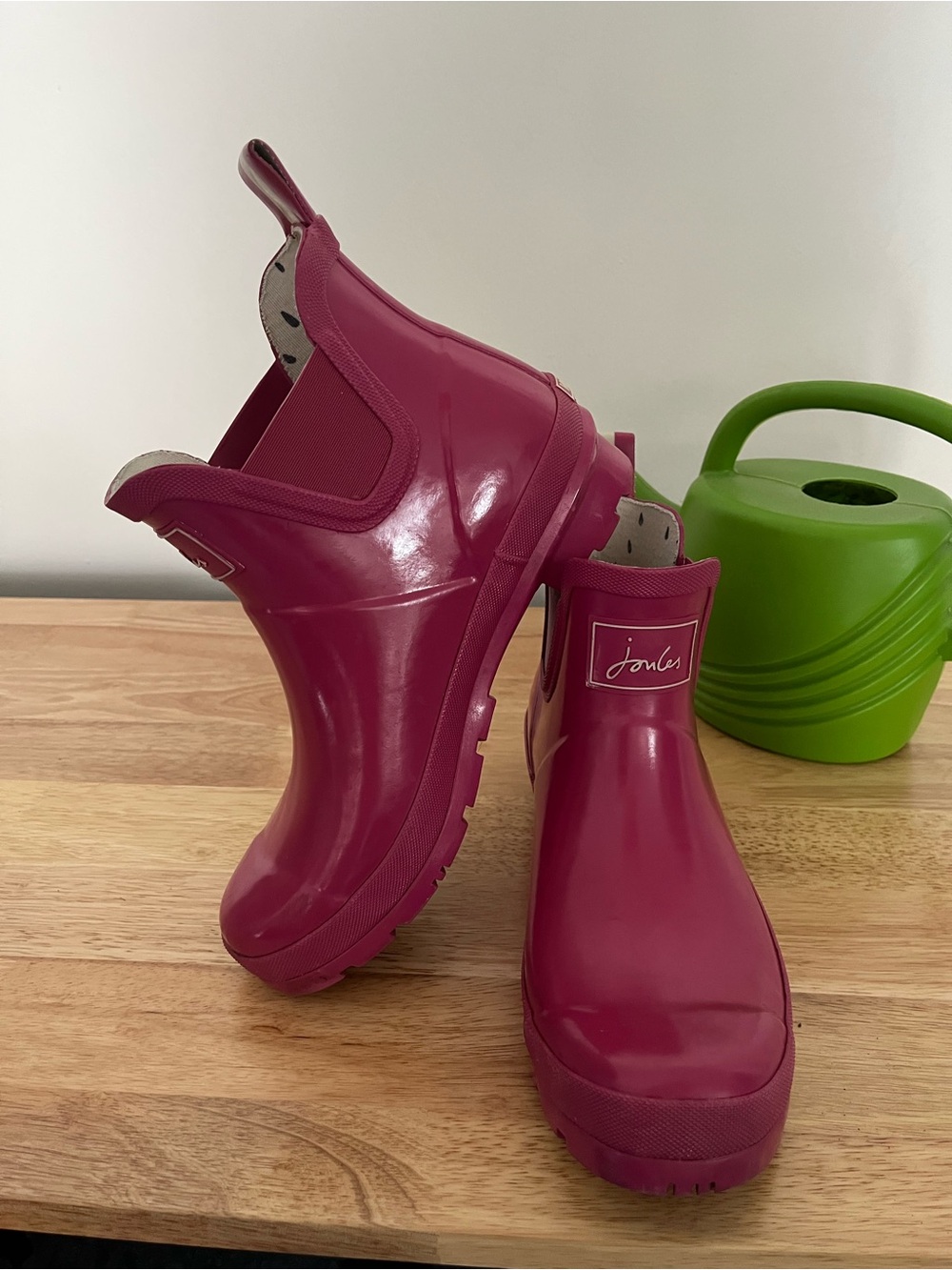 Joules  Pink Rain Boots